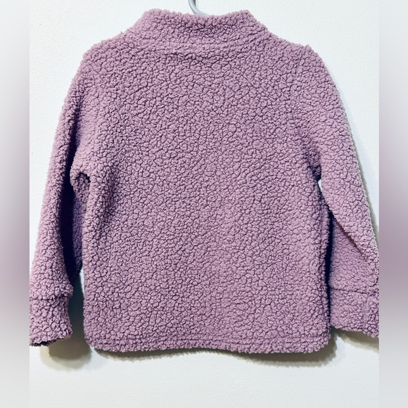 NWOT Gap Quarter Zip Sherpa Sweatshirt - Picture 4 of 7